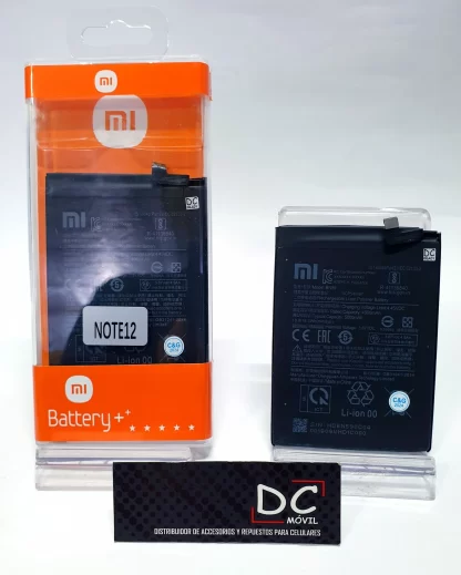 BATERIA XIAOMI NOTE 12 - BN59