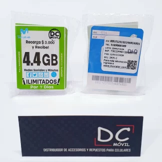 SIM CARD MOVISTAR S A.