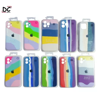 SILICONE CASE ARCOIRIS IPHONE 11 PRO MAX