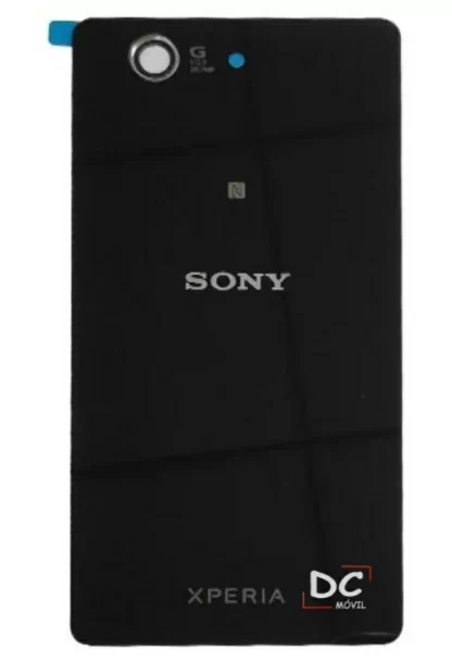 TAPA TRASERA SONY Z3 MINI - NEGRA