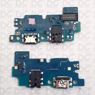 LOGICA DE CARGA SAMSUNG A20 - ORIGINAL