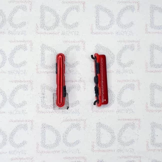 TECLA LATERAL SAMSUNG A20 - POWER - ROJO