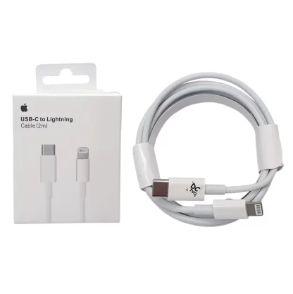 CABLE USB IPHONE 12 (TIPO C - LIGHTNING) 2 METROS