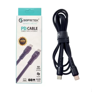 CABLE TIPO C A TIPO C 60W - SKTC60