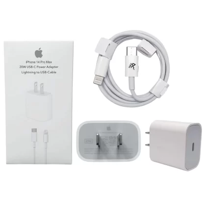 CARGADOR IPHONE 14 PRO MAX - 20W (REPLICA)