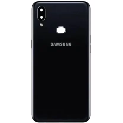 TAPA TRASERA SAMSUNG A10S - NEGRA