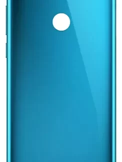 TAPA TRASERA MOTO E6 PLAY - AZUL