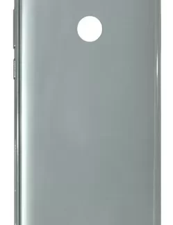TAPA TRASERA MOTO E6 PLAY - PLATEADA