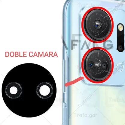 VIDRIO CAMARA HONOR X7A - DOBLE CAMARA