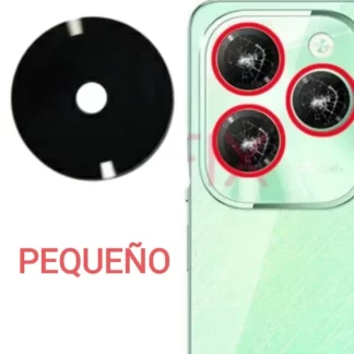 VIDRIO CAMARA INFINIX HOT 40 PRO - PEQUEÑO