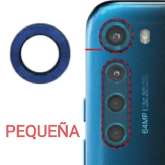 VIDRIO CAMARA MOTO ONE FUSION - PEQUEÑO - AZUL