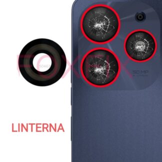 VIDRIO CAMARA TECNO SPARK 10 PRO - LINTERNA
