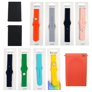 PULSO DE GOMA PARA SMART WATCH DE PUNTO - 20MM