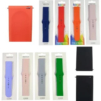 PULSO DE GOMA PARA SMART WATCH DE PUNTO - 22MM