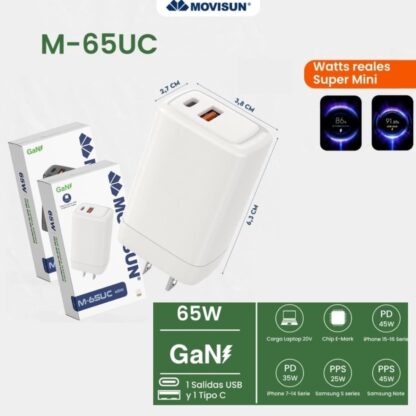 CABEZA XIAOMI 65W - MOVISUN