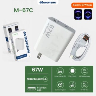 CARGADOR XIAOMI 67W - MOVISUN