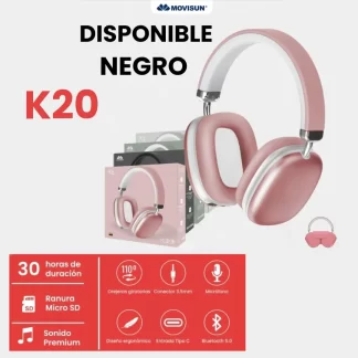 DIADEMA BLUETOOTH K20 - MOVISUN