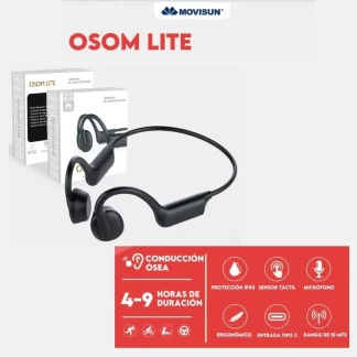 AURICULARES INALAMBRICOS DE CONDUCCION OSEA - OSOM LITE - MOVISUM