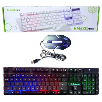 COMBO TECLADO Y MOUSE GAMER - KM320