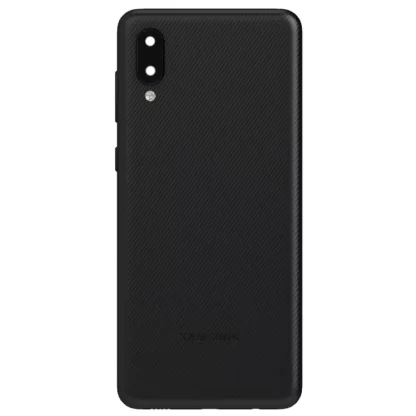 TAPA TRASERA SAMSUNG A02 - NEGRO