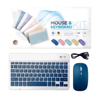 COMBO TECLADO Y MOUSE INALAMBRICO PARA TABLET - K7